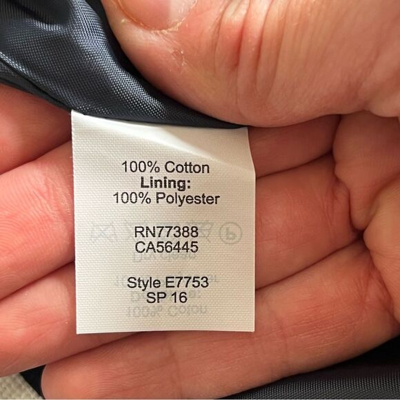 NWT J. Crew Black & White Striped Crystal Embellished Sheath Dress Size 0 - Picture 8 of 8